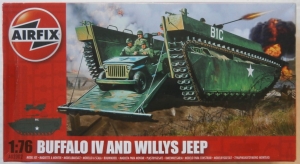AIRFIX 1/72 02302 BUFFALO IV AMPHIBIAN   WILLYS JEEP
